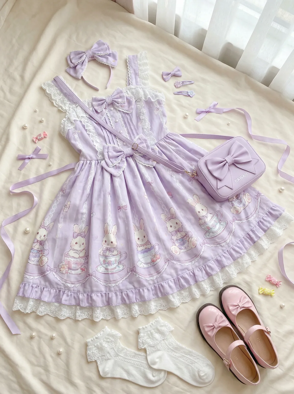 笑眯眯人体艺术 Lolita穿搭灵感分享